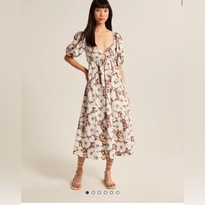 Abercrombie floral midi dress!
